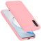 Cadorabo Custodia per Samsung Galaxy NOTE 10 in LIQUID ROSA - Morbida Cover Protettiva Sottile di Silicone TPU con Bordo Protezione - Ultra Slim Case Antiurto Gel Back Bumper Guscio