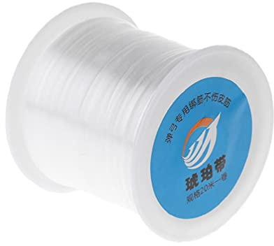 XIANGBEI 1 Rolle 20 m Gummiband Schnur Schnur Draht für Jagd Katapult Kopf Jagd Katapult Kopf