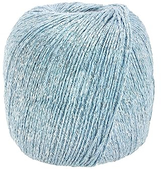 LANA GROSSA Brillino | Beilaufgarn mit farbigem Lurexfaden | Handstrickgarn aus 83% Viskose & 17% metallische Faser | 25g Wolle zum Stricken & Häkeln | 200m Garn FB 22