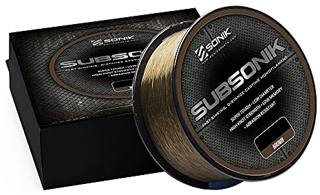 Sonik SubSonik Brown Carp Mono Schnur, 1200 m, 6,8 kg