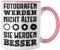 Trendation - Fotograf Tasse Zubehör Fotografie Geschenk Fotografieren Kaffeetasse Geschenkideen Lustiger Spruch (Rosa)