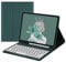 iPad 11 Pro 3rd Generation 2nd Gen Keyboard Case Cute Round Key Color Keyboard Wireless Removable BT Keyboard Cover with Pencil Holder for iPad 11 Pro 2021 2020 2018 (DarkGreen)