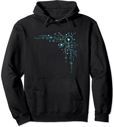 Circuit imprimé pour ordinateur Sweat à Capuche