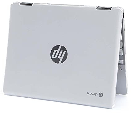 mCover Custodia Rigida per HP Chromebook x360 12B-CAxxxx da 12 Pollici 2021 (Non Compatibile Con Altri Laptop Chromebook e Windows) (Trasparente)