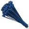 25 Tie Wraps Cable Ties Fasteners Wire Zip Strap Cord Strong Nylon Plastic Durable (Large 300mm, Blue)