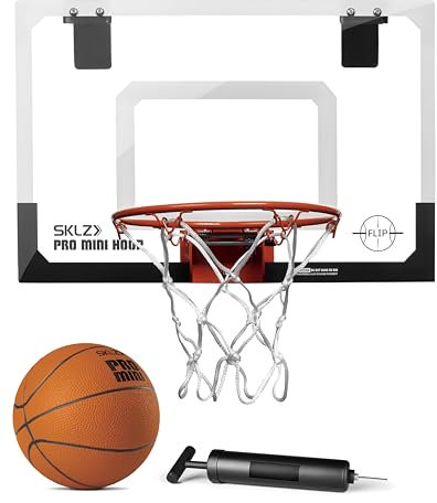 SKLZ Pro Mini Hoop Basketballkorb mit Klapprand durchsichtig