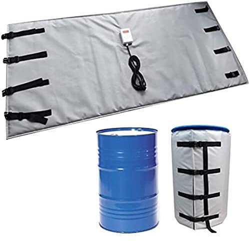 HSRG Ölfass-Thermodecke, 55-Gallonen-Metallölfassheizung, Temperatur Einstellbar 0~150 ℃, wasserdichte Isoliermaterialien, Für Kunststofftrommel-Eisentrommel, Heizung Und Wärmeerhaltung