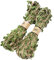 YANGWEN 2 Rolls Natural Jute Twine, Green Leaves Jute Twine String Artificial Vine For DIY Crafts,Wedding Decoration,Garden Decoration, Gifts,20M