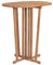 Chusui Bartisch Klappbar, Stehtisch, Bistrotisch, Bar Table, Gartentisch, Balkontisch, Outdoor-Tisch, Tisch Für Draußen， 90x65x105 cm Massivholz Teak