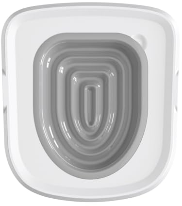 Pcivzxam Kunststoff-Katzen-Toiletten-Trainingsset, Wiederverwendbar, für Welpen, Katzen, Katzentoiletten-Trainer, Toilette, Haustiere, Reinigung, Katzen-Training, C, Einfache Installation