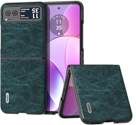 BELLA BEAR Motorola Razr 40 Hülle, Motorola Razr 40 Ledertasche, Speziell Entwickelt für Motorola Razr 40
