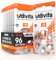 96 Hearing Aid Batteries Size 13 Udivita Phono Pulse Technology - 16 Blisters of 6 Batteries