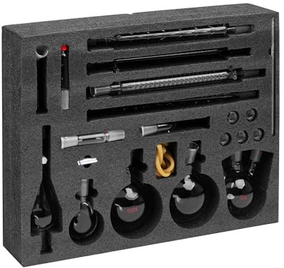 Steinberg Systems Laboratory Glassware - distillation - 32-piece set - standard joint: 24/40 Lab glassware Laboratory glass vessels Laboratory glass containers Science glassware