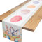Hase Ostern Tischläufer,Blume Ostern Tisch Läufer Frühling Küche Esszimmer Tischdekoration für Home Party Decor Indoor Outdoor 13x72 Zoll
