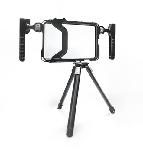 Sea frogs Universal Phone Cage iPhone Gimbal Phone Stabilizer Kit with Handles for Professional Video Recording,Handheld Filmmaking Vlogging Case Stabilizer (KL-BFT-03A2)