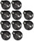 Heevhas Orizzontale Supporto per batteria a celle 3V 2 pin DIP per CR2032 (10 pezzi)