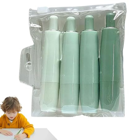 Correction Tape Pens – 4X Press Adhesive Glue Pen for Crafts School Office | Double Sided Adhesive Applicator for Paper Scrapbooking Journals Stationery Projects Home Classroom Gift Supplies