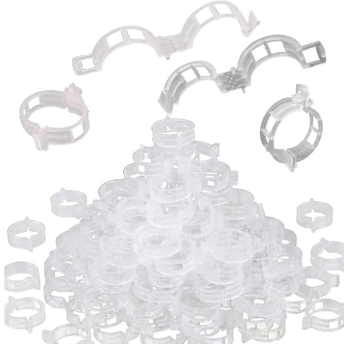 100 Pcs Tomato Plant Support Clips, Plant Clips for Climbing Plant, Tomato Vine, Grape