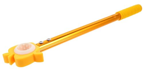 Zerodeko Poste Extensible para Abrir Ventanas Altas Varilla de Tracción y Gancho para Claraboyas, Uso Recomendado en Cocinas, y Aulas Educativas