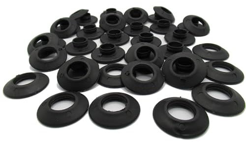 Langard 12mm Black snap 'n' Tap Eyelets Pack of 20pcs