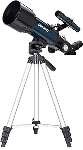 Discovery Sky Trip ST70 70 mm Leichtes Tragbares Refraktorteleskop Für Kinder Und Einsteiger Mit Fotoadapter Und Buch Über Astronomie In Spanischer Sprache