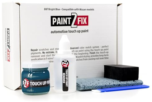 ESY Bleu Celebes Kratzerreparatur- und Ausbesserungslack-Set für Peugeot