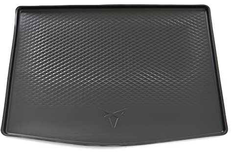 Seat 1EA061201A Gepäckraumeinlage flexibel Kofferraumeinlage, mit Cupra Logo, nur für variablen Ladeboden (obere Position), Schwarz
