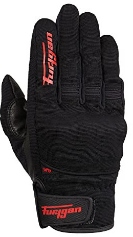 Furygan Jet D3O Lady Guanti Moto Donna - Palmo 100% Pelle - Tattile - Comfort - Guanti Estivi - Traspiranti & Leggeri