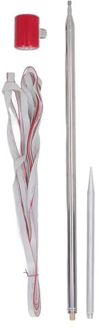 Antenne Radio à Ondes Courtes QRP 14 M-30 MHz QRP HF Pleine Bande, Antenne Radio Portable à Ondes Courtes 300W-600W Haute Fréquence QRP HF pour Transmission de Réception de