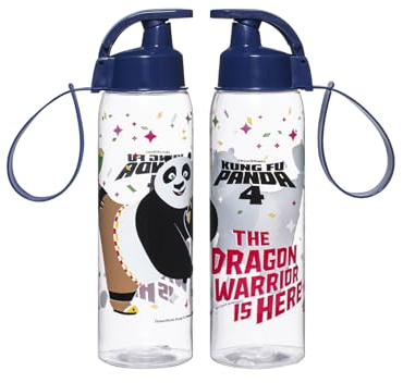Lulabi Kung Fu Panda Trinkflasche aus Polycarbonat, 0,5 l