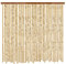 Sh000ad Holzperlenvorhang,Bambusvorhang Türvorhang Hölzern Natur Perlenvorhang,Retro Innen-/Außen Raumteiler Insektenschutz Vorhang Fadenvorhang,Anpassbar,Breite x Höhe (100cm x 130cm(100 Stränge))