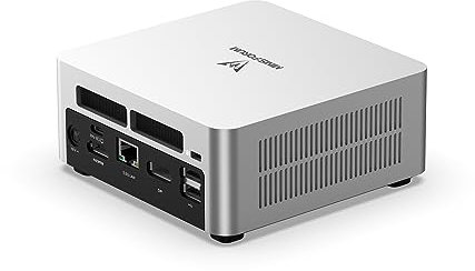 MINISFORUM UN1290 Mini PC Core i9-12900HK (14C/20T, fino a 5Ghz), HDMI|DP|USB-C tripla uscita, 32GB RAM 1TB SSD, 2.5G LAN/WiFi6E/ BT5.2/ 4X porta USB/Intel Iris Xe Graphics Micro PC