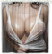 TACOKI 3D Duschvorhang 120x180 Sexy Frau Duschvorhang Sexy Bad Vorhang Antischimmel Wasserdicht Duschvorhänge Textil Polyester für Badezimmer Badewannen mit 8 Haken #2753