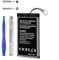 LIP1708 Batterie pour Sony contrôleur PS5, 5000mAh Haute Capacité Batterie de Remplacement pour Playstation 5 DualSense CFI-ZCT1W avec kit de Réparation