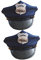 GLSTOY 2st Hut Partykostüme Zubehör Für Offizierskostüme Kostüm Hüte Offiziersmütze Lebhafte Polizeimützen Britische Bobby-mütze Kindergeschenk Stoff