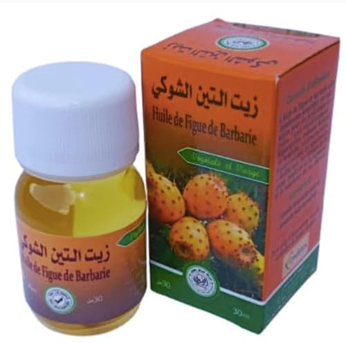 Huile de Figue de Barbarie, macerat huileux (sésame/pepin de figue de barbarie 30ml, Anti-Âge et Réparatrice