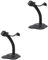 VILLCASE 2St Barcode-Halterung scannen Auto Auslauf Handhalterung Werkzeughalter LED verdrahtet Handscanner Halterung Scannerhalter Halter für Barcode-Scanner tragbarer Leseständer pp Black