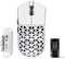 ATTACK SHARK R5 Ultra Carbon Fiber 8000Hz Wireless Gaming Mouse, 39g SUPERLIGHT, 42000DPI, PAW3950MAX Sensor, Nordic 52840 Chip, Bluetooth/2.4G/USB-C Wired Mice with Coiled Cable, for PC/Mac, White