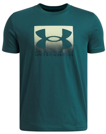 Under Armour Jungen Boxed Logo Short Sleeve T Shirt T-Shirt (1er Pack)