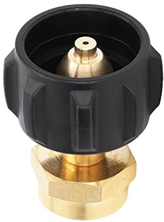 QCC1 -Adapter, Messing für 1 Pfund Gaszylinder Easy Camping BBQ Nachfüllung, Stabile Verbindung