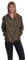 URBAN CLASSICS Veste Coupe-Vent de Mi-Saison pour Femme, Poche Kangourou, Poignets Élastiques, Capuche et Taille à Cordons, Col Zippé, 100% Polyester, dark olive, Taille XS