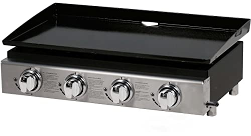 Habitat et Jardin Plancha Presto 4-4 quemadores - 9.7kW - Gris