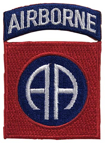 Artisan Owl Aufnäher, Motiv: USA-Armee 82nd Airborne Division, zum Aufbügeln, 1 Stück, Mittel, Militär-Insigne