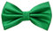MASADA Herren Fliege Grün Seidenlook, stufenlos verstellbar, handgefertigt, Hakenverschluss - 12 x 6 cm 100% Polyester