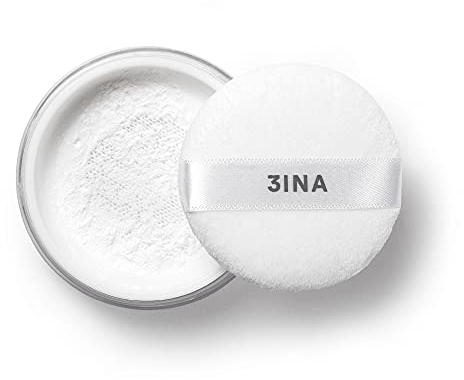 3INA MAKEUP - The Setting Loose Powder 100 - Transparent - Fixiert Make-up - Mattierende Wirkung - Nimmt zusätzliche Fettigkeit auf - Vegan - Cruelty Free