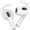 Gcioii Ohrpolster für AirPods 3 Silikon 3-Paare Ohrbügel Anti-Rutsch Ohrhörer-Abdeckungen【Extra Aufbewahrungstasche】 Kompatibel mit Apple AirPods 3 2021 (Weiß)