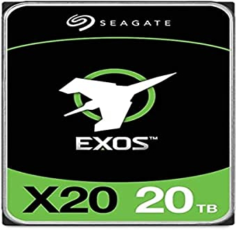 Seagate Exos X20 ST20000NM002D, Festplatte, 20 TB, intern, SAS 12 Gb/s, 7200 U/min, Puffer: 256 MB