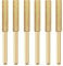 Grinding Stone File, Drill Accessory, 4.8mm Diamond Burr Titanium Plated Diamond Chainsaw Sharpener Burr Grinding Stone File for Precise Quick Easy Sharpening of Chain Saw Blade (Gold)
