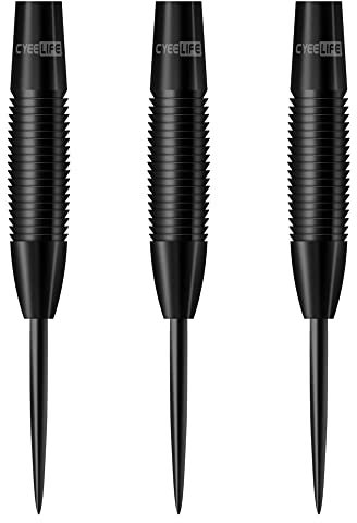 CyeeLife 28g Tungsten Steel Dart Barrels 90% ZH03 Schwarz