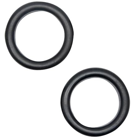 Riloer Universal Mount Mount Exhaust Rubber Sleeve Halter ring système d'échappement joint torique 50mm, joint torique 50mm i.d Exhaust Rubber Mount support de montage universel avant noir